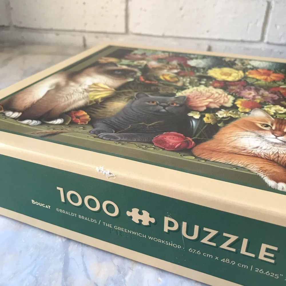 Cobble Hill Boucat 1000 Piece Jigsaw Puzzle By The Greenwich Workshop